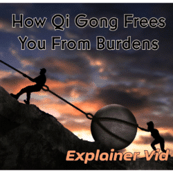 Picture of a man and woman dragging a weight up a hill